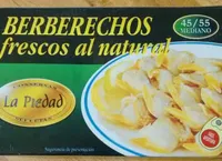 Berberechos frescos al natural