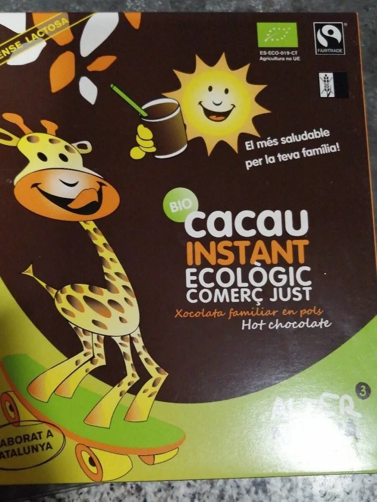 Cacau instant ecológic alter nativa