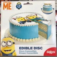 Disque comestible 16 cm Despicable Me