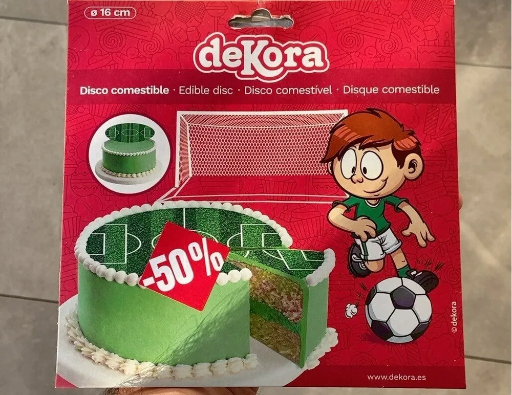 Disque En Sucre 16 CM Foot
