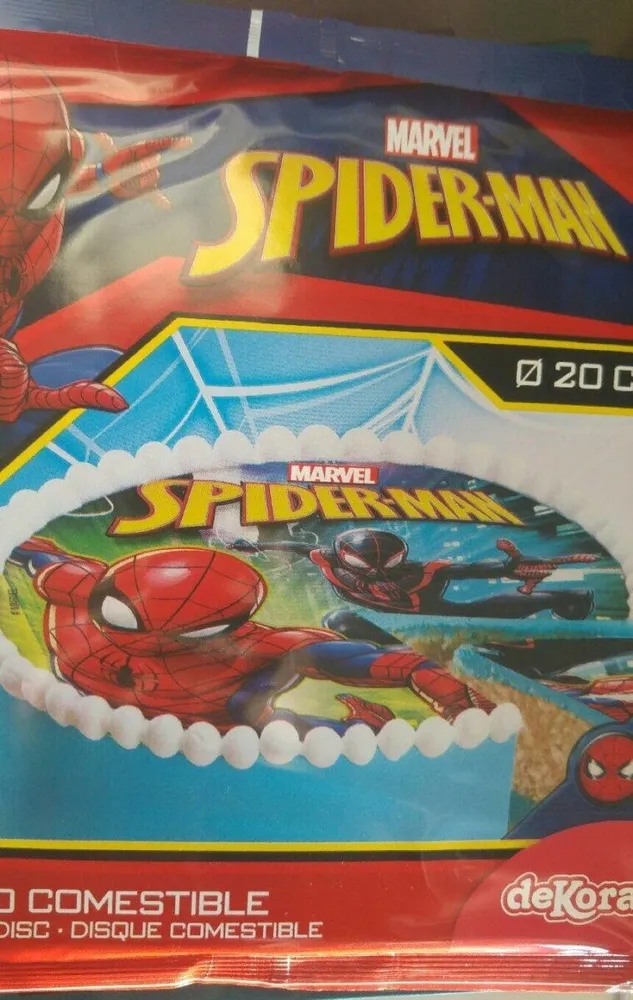 Disque de décoration de gateau comestible