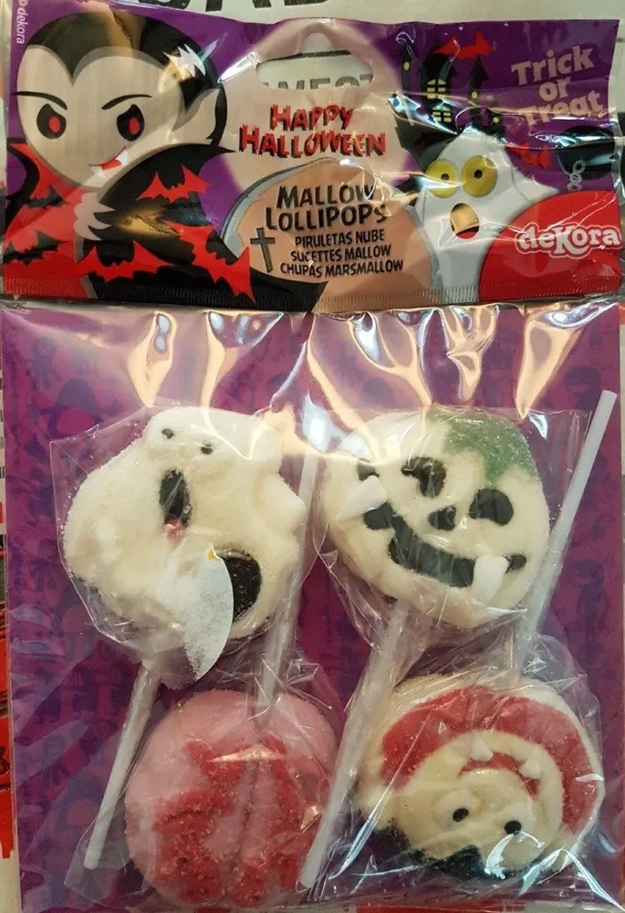 Halloween Marshmallow Lolipop