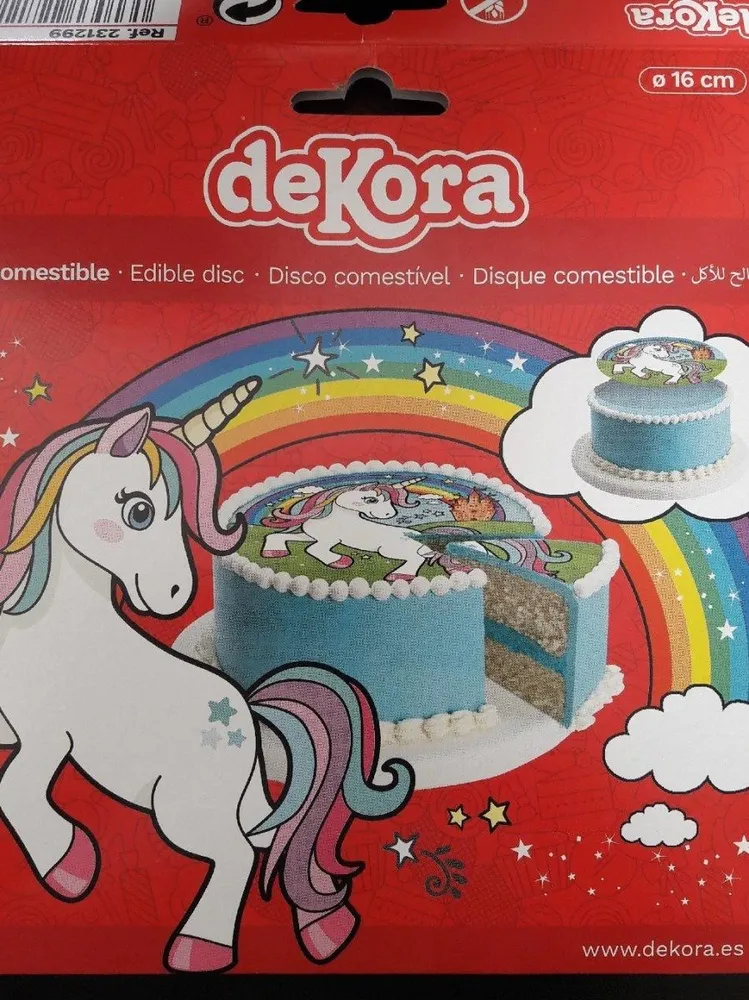Dekora disque comestible