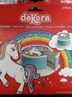 Dekora disque comestible