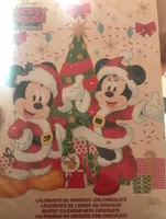 Calendario de adviento con chocolate