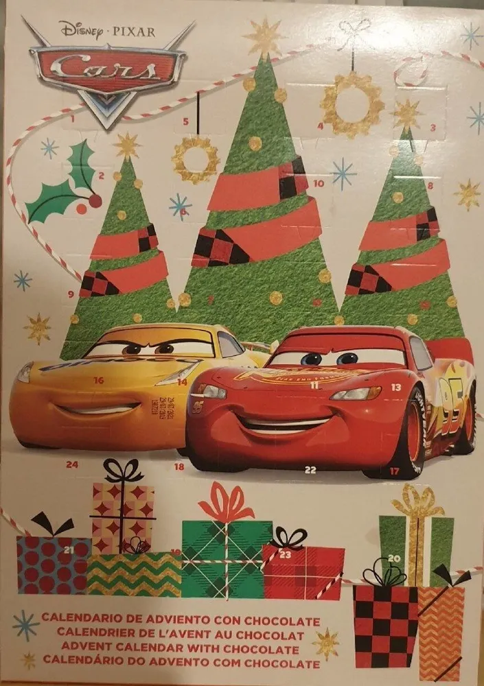 Calendrier de l'avent Cars