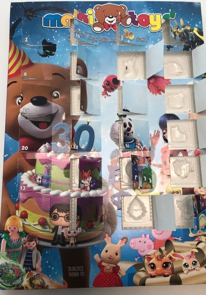 Calendrier de l'aven Maxi Toys
