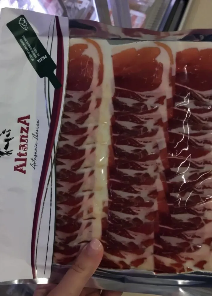 Paleta de cebo de campo ibérico