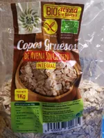Copos gruesos de avena sin gluten