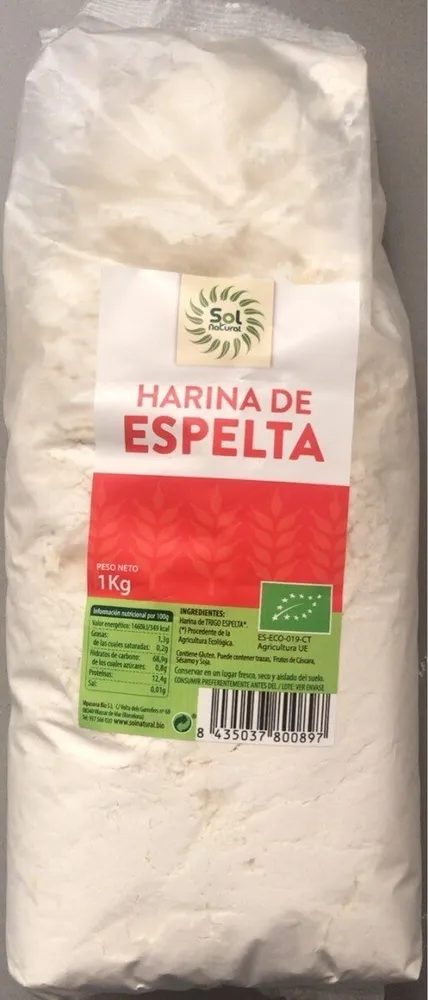 Harina de espelta
