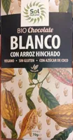 Bio chocolate blanco con arroz hinchado