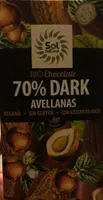 Bio Chocolate 70% dark avellanas
