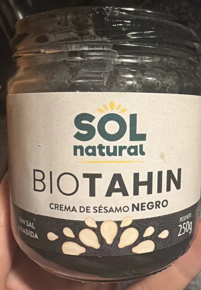 Crema De Sésamo Negro