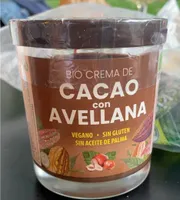 Bio crema de cacao con avellana