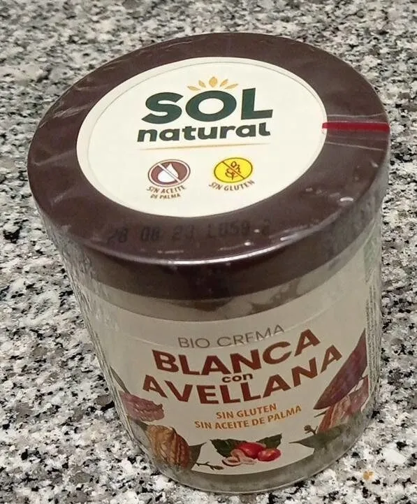 Bio Crema Blanca con Avellana