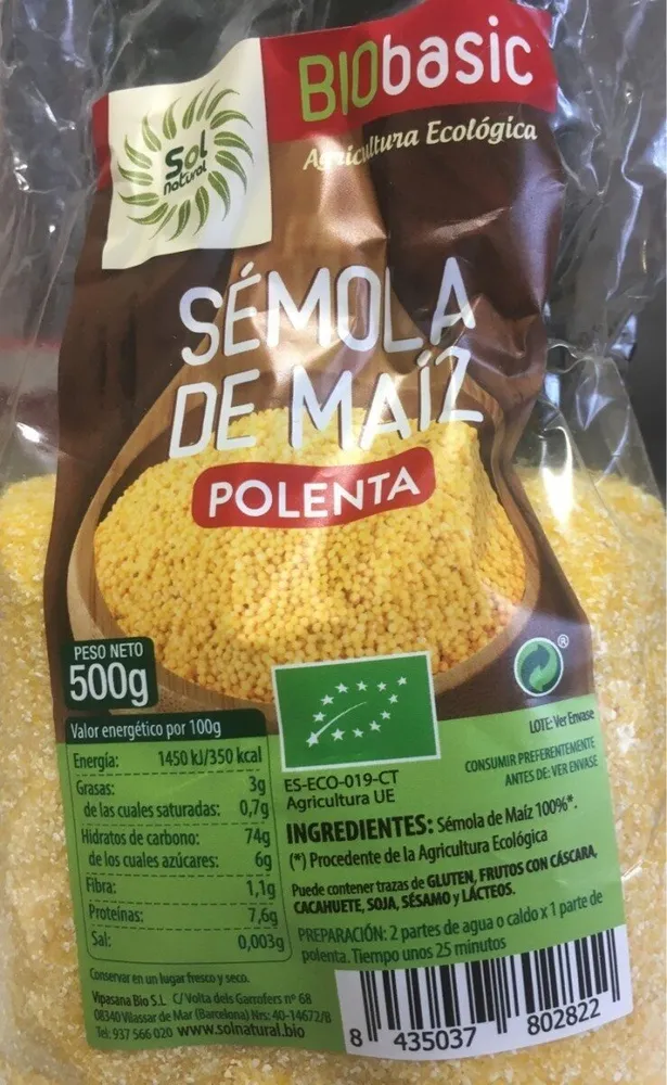 Semola de maiz
