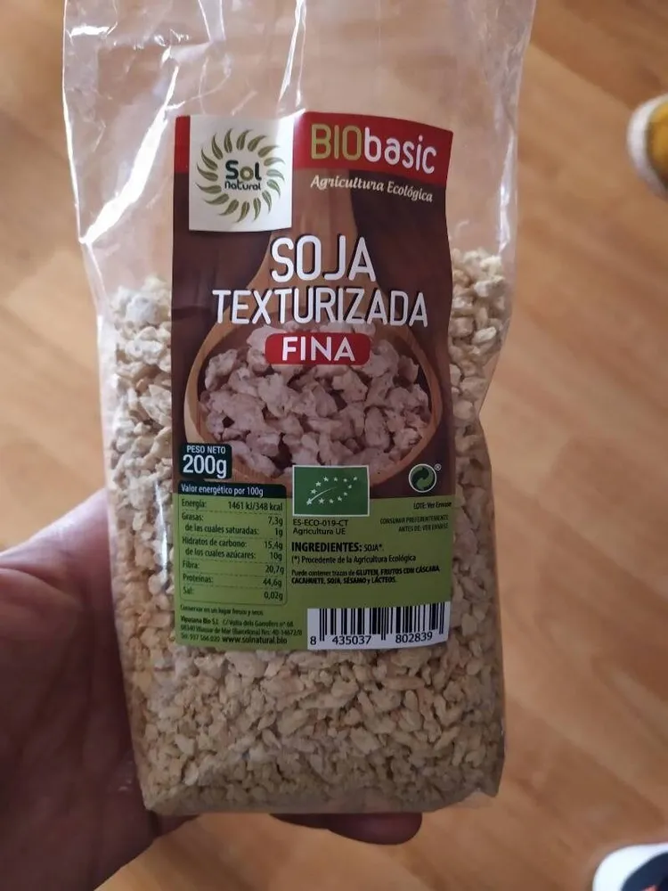 Soja texturizada