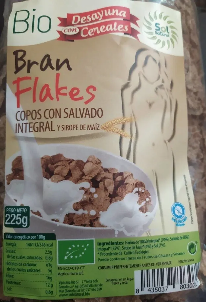 Bran flakes bio