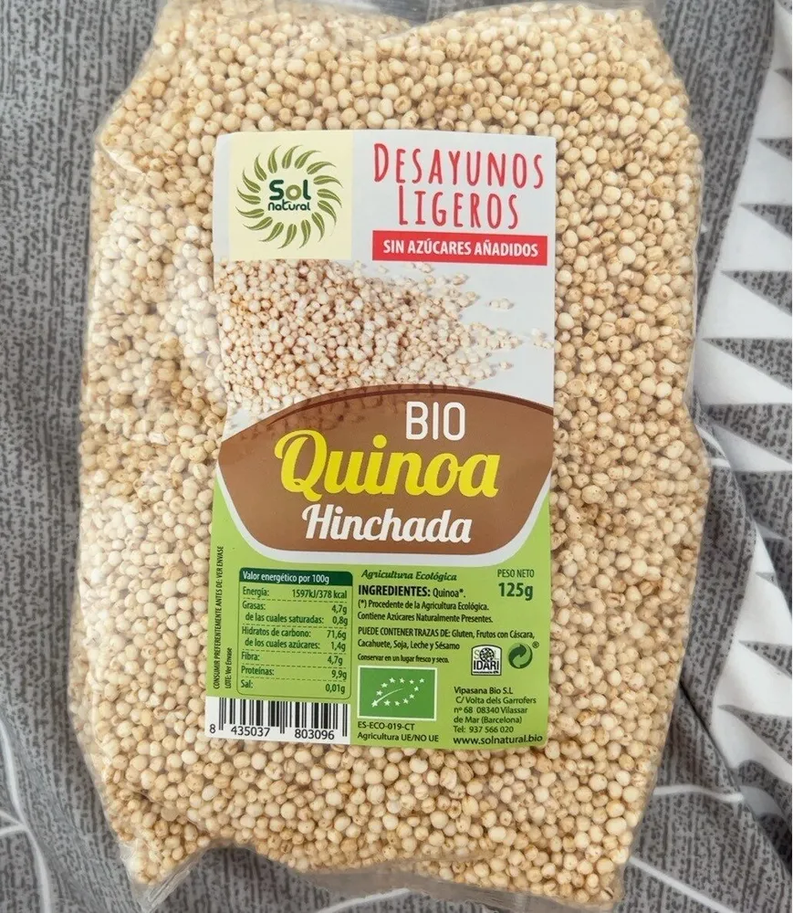 Quinoa hinchada