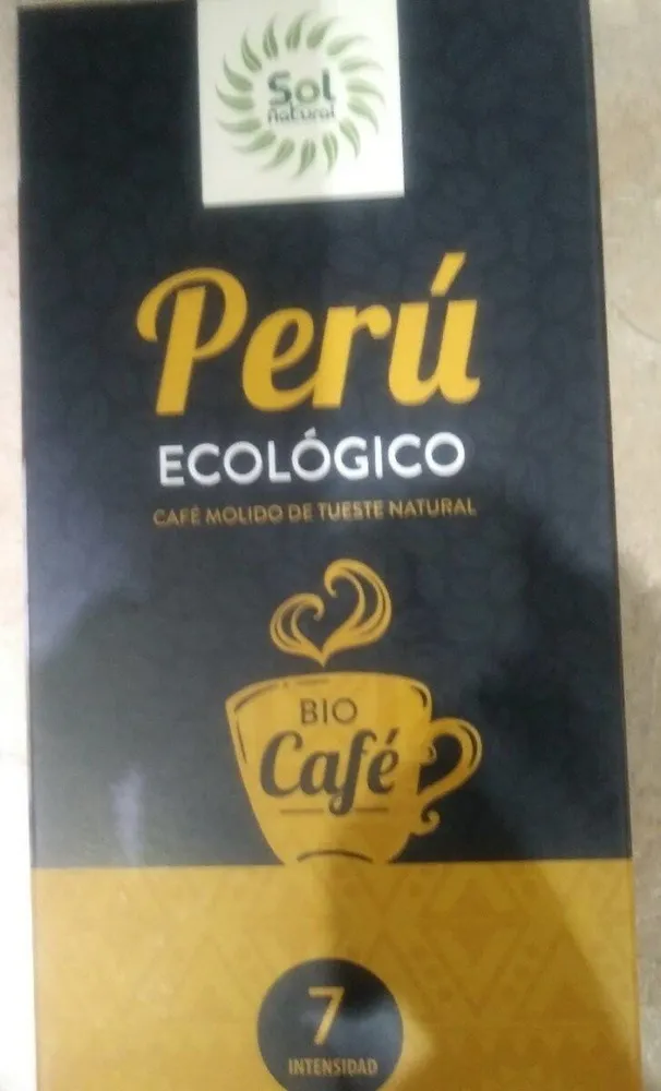 Perú ecológico café molido