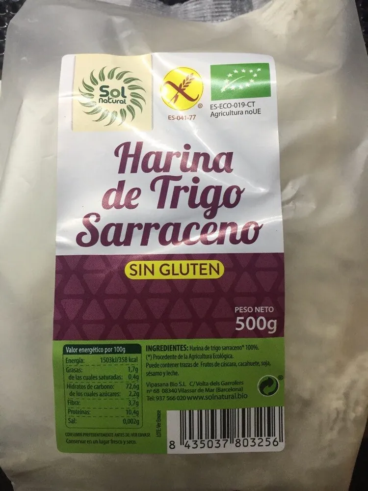 Harina de trigo sarraceno