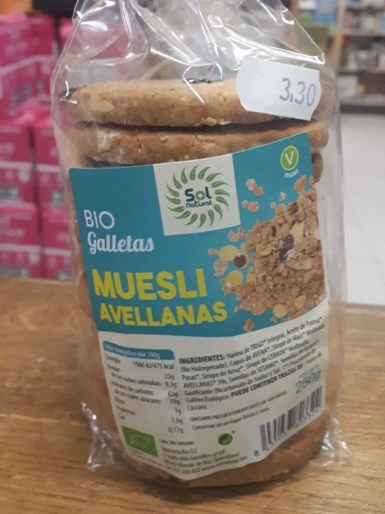 Galletas de muesli