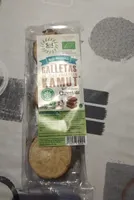 Galletas de trigo khorasan kamut bañadas con chocolate