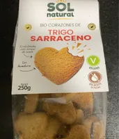 Bio corazones de trigo sarraceno
