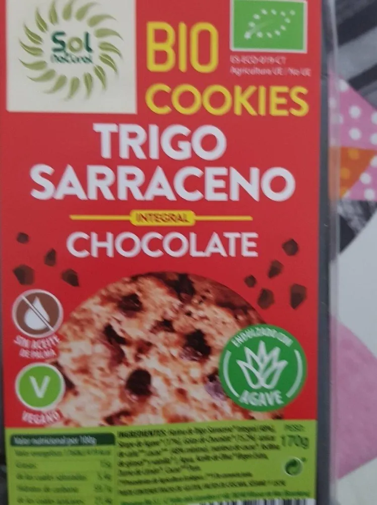 BIO cookies Trigo Sarraceno