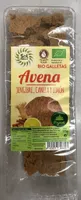 Bio galletas de avena, jengibre, canela y limón