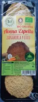 Bio galletas avena espelta zanahoria y coco