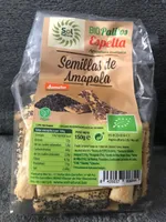 Bio Palitos Espelta - Semillas de Amapola