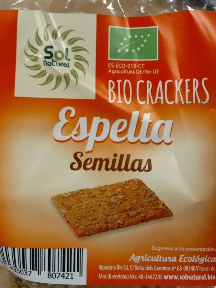 Bio Crackers Espelta