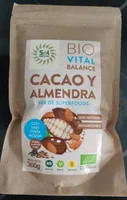 Bio Vital Balance Cacao y Almendra Mix de Superfoods