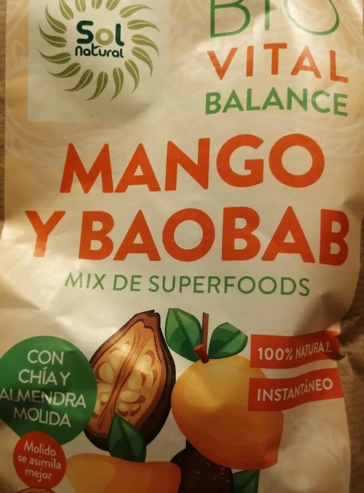 Bio Vital Balance Mango y Baobab