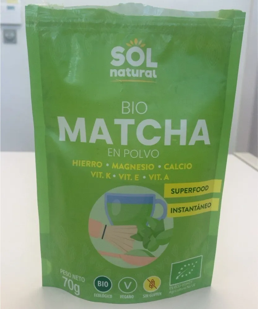Bio matcha en polvo