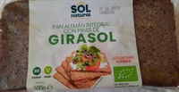 Pan Alemán integral con pipas de girasol
