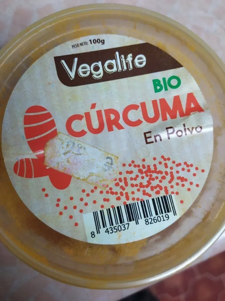 Cúrcuma en polvo