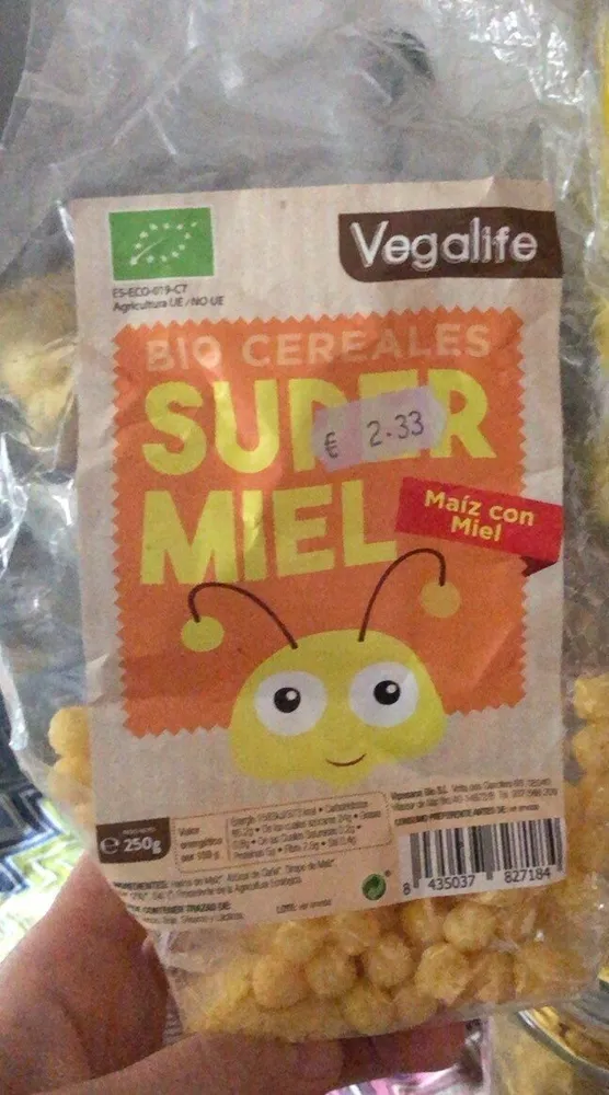 Bio cereales super miel