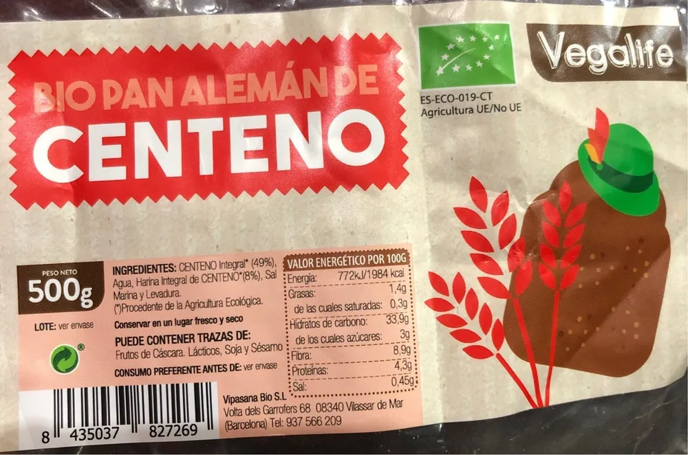Bio Pan Alemán