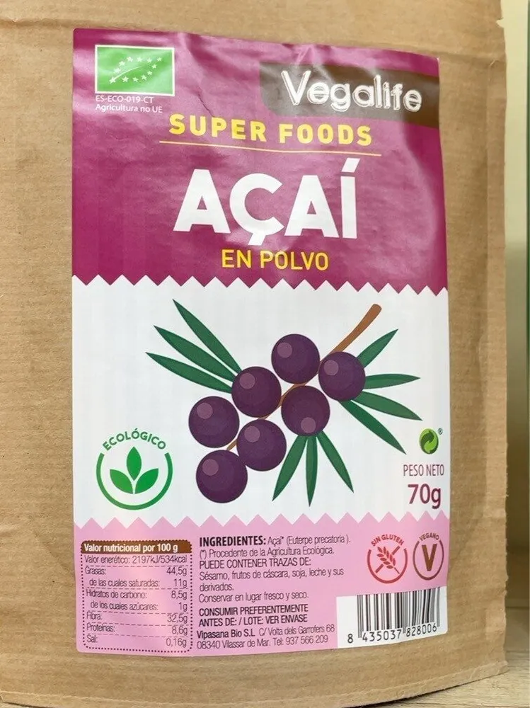Açai en polvo