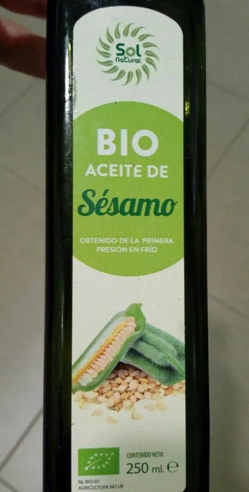 Bio aceite de Sésamo