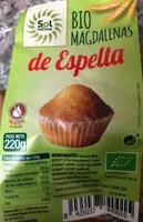 Bio magdalenas de espelta