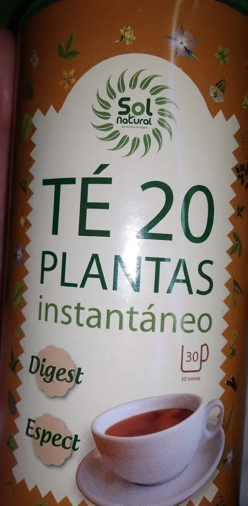 Té 20 plantas instantáneo