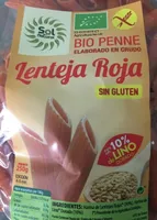 Bio Penne lenteja roja