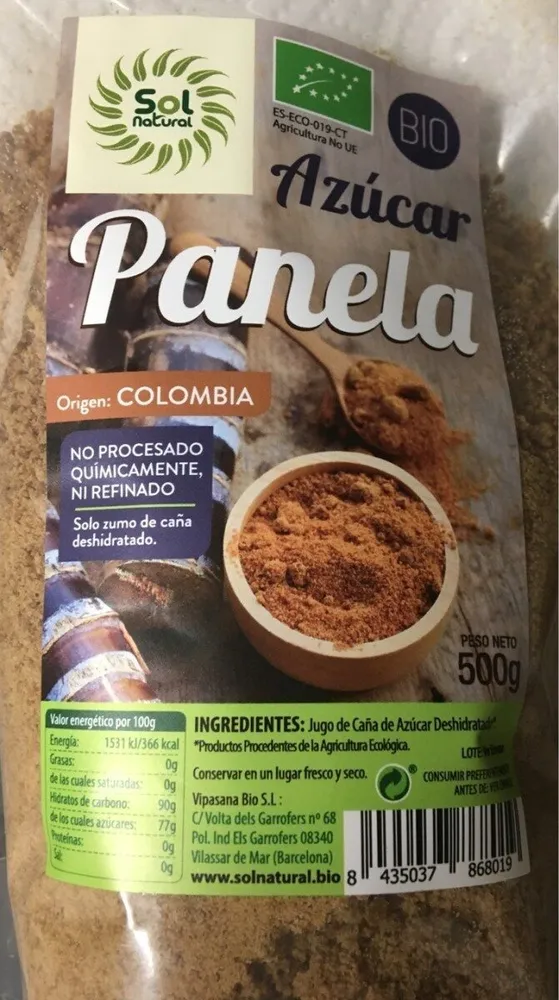 Azúcar Panela