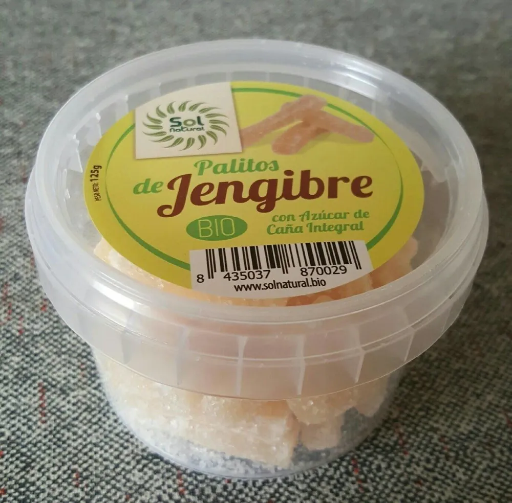 Palitos de jenjibre