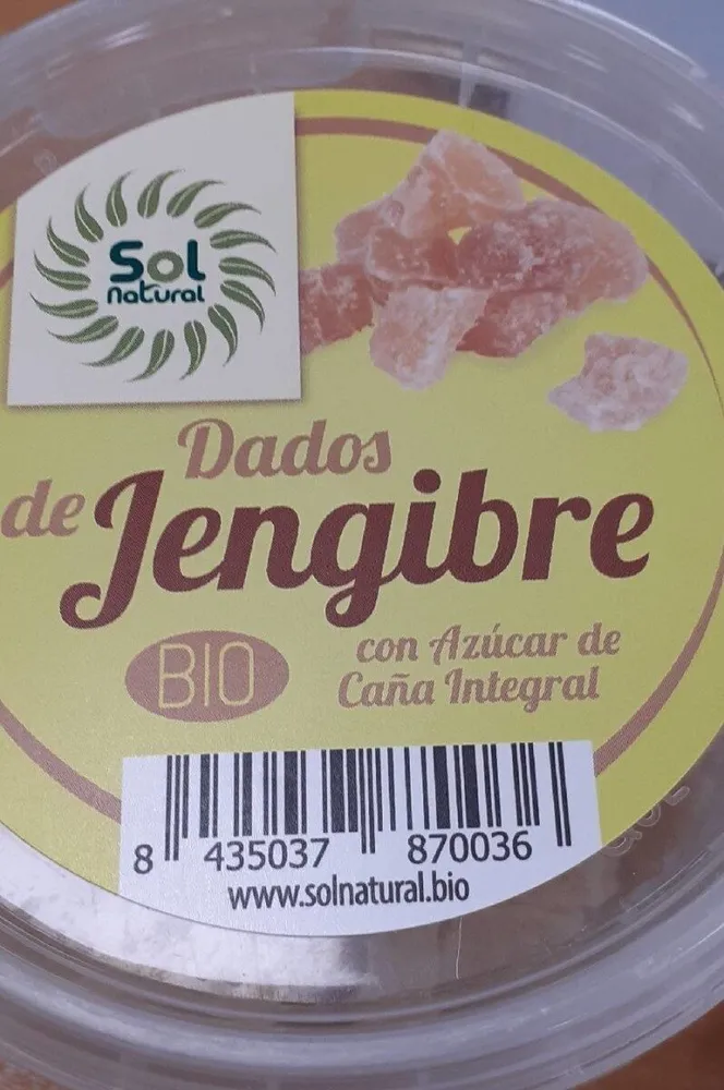 Dados de jengibre