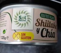 Paté vegano shiitake y chía