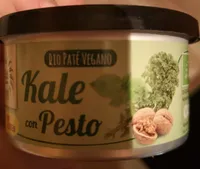 Paté vegetal kale con pesto